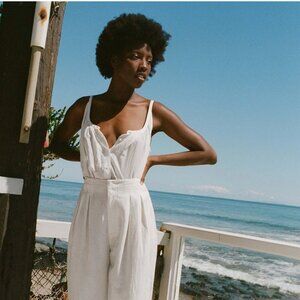 Doen Nalina Blouse - Salt (White) - Size XS